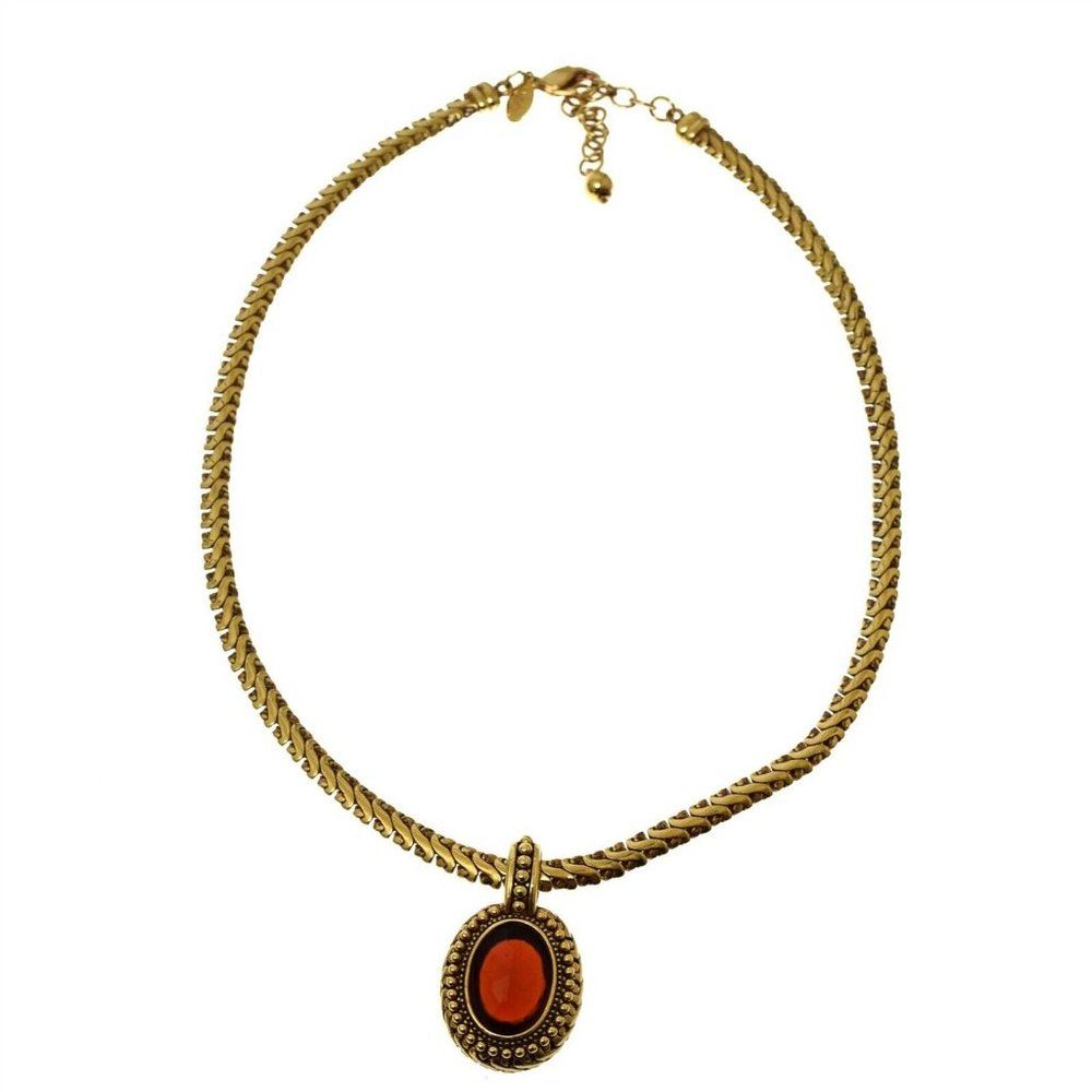 Joan Rivers Pendant Necklace Gold Chain Pendant